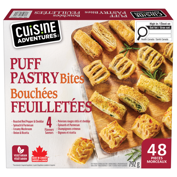 Plats du Chef Puff Pastry Assortment