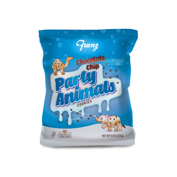 Franz Chocolate Chip Party Animals Cookies Same-Day Delivery or