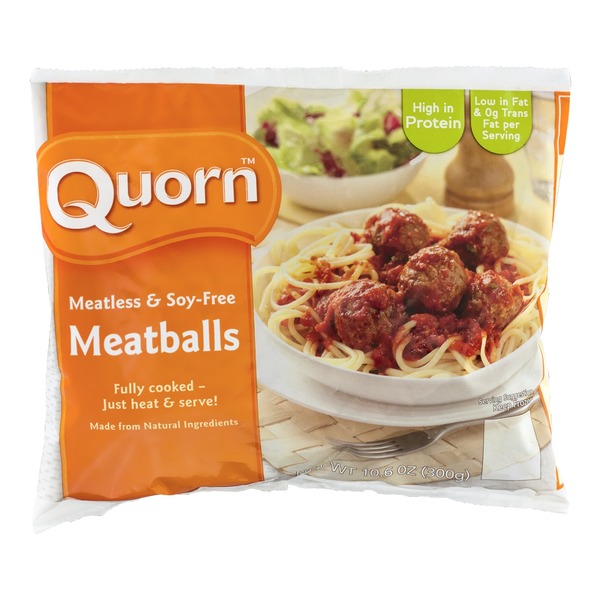 Quorn Meatballs Meatless & Soy Free from Rainbow Grocery Instacart