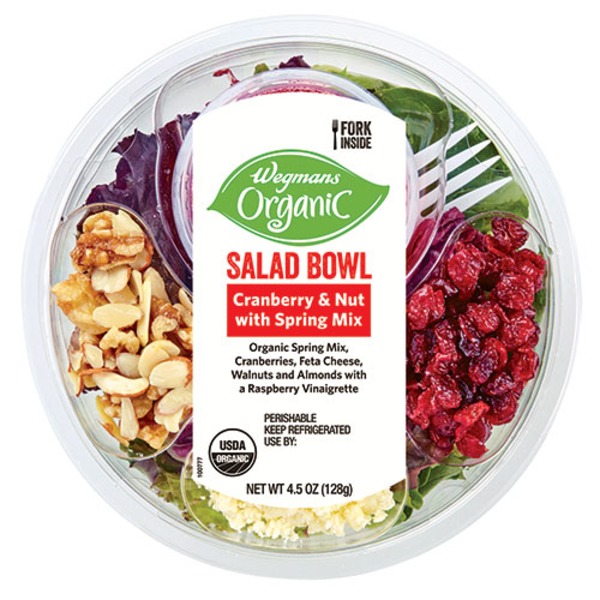 Nature's Promise Cranberry Walnut Salad (4.5 oz) from Wegmans Instacart