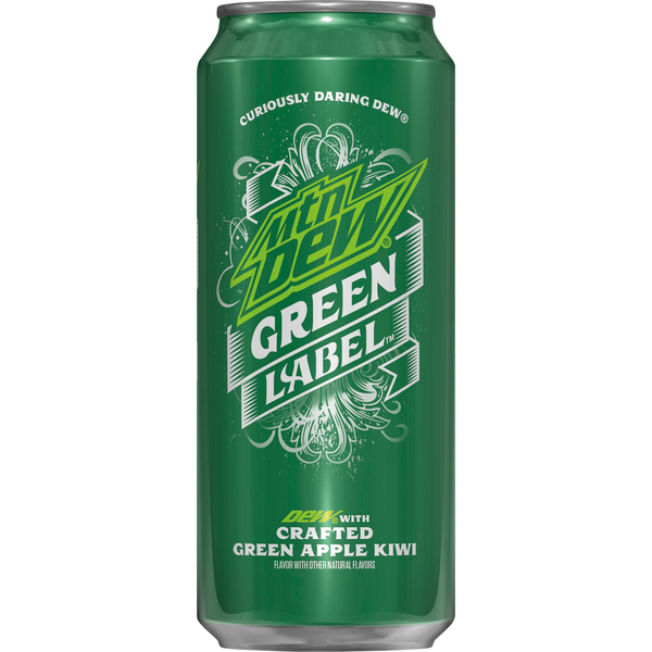 Mountain Dew Soda, Green Apple Kiwi, Crafted Same-Day Delivery or