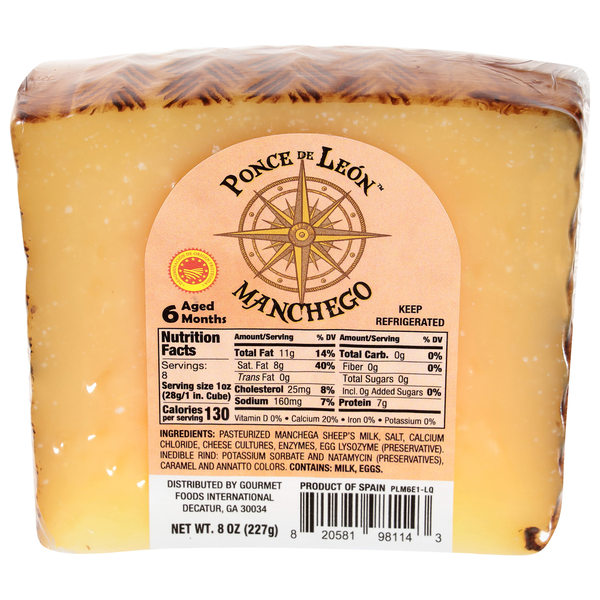 Ponce de León Manchego Cheese