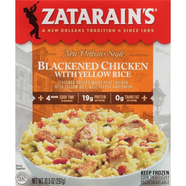 ZATARAIN'S Blackened Chicken With Yellow Rice Same-Day Delivery or