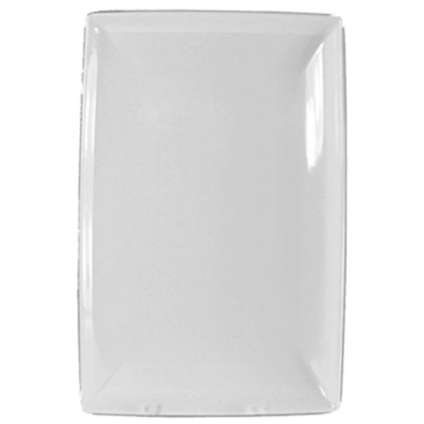 Rectangular Serving Tray - White Melamine - 12.5x8