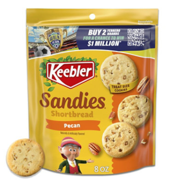 Keebler Pecan Shortbread Sandies Cookies