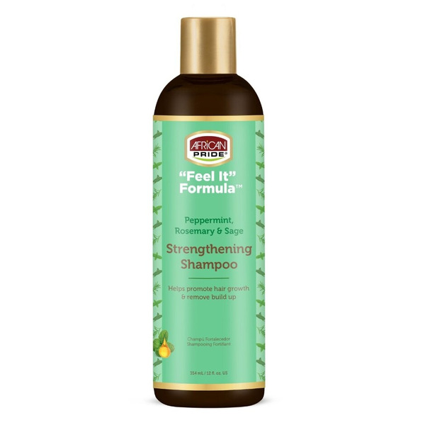African Pride Strengthening Shampoo Peppermint Rosemary & Sage