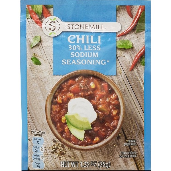 Stonemill Reduced Sodium Chili Mix