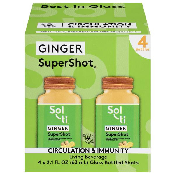 Sol-Ti Living Beverage, Ginger, SuperShot Same-Day Delivery or