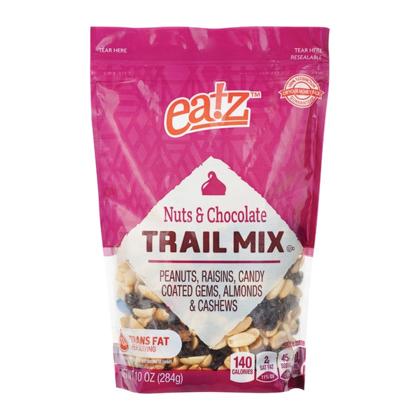 ナッツ Eatz Nut & Chocolate Trail Mix Same-Day Delivery | Family Dollar