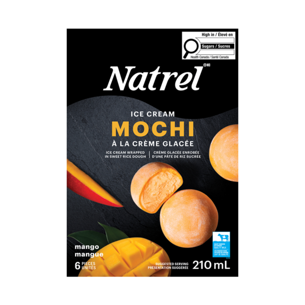 Natrel Mango Ice Cream Mochi Same-Day Delivery | Adonis