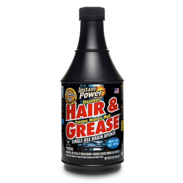 Instant Power 20 Oz. Hair And Grease Drain Opener