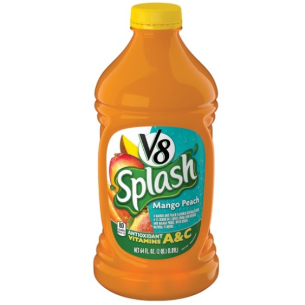 V8 Splash - Mango Peach - 64 Oz