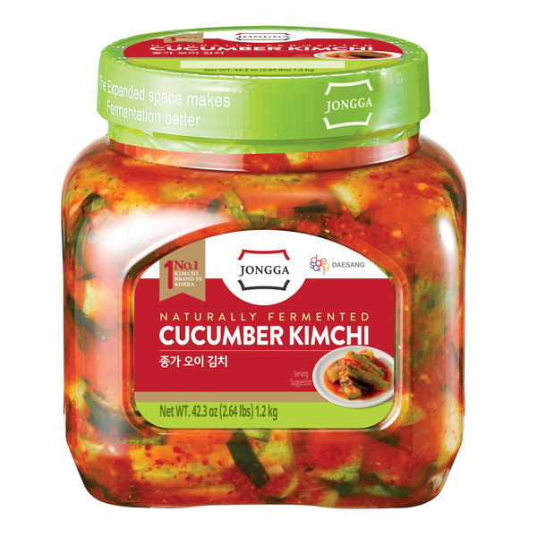 Jongga Cucumber Kimchi, 42.3 oz