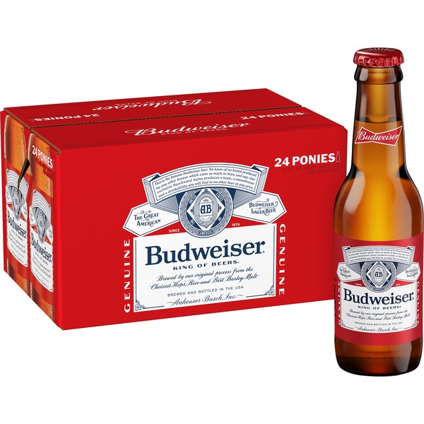 Budweiser Beer Bottles (7 fl oz) Instacart