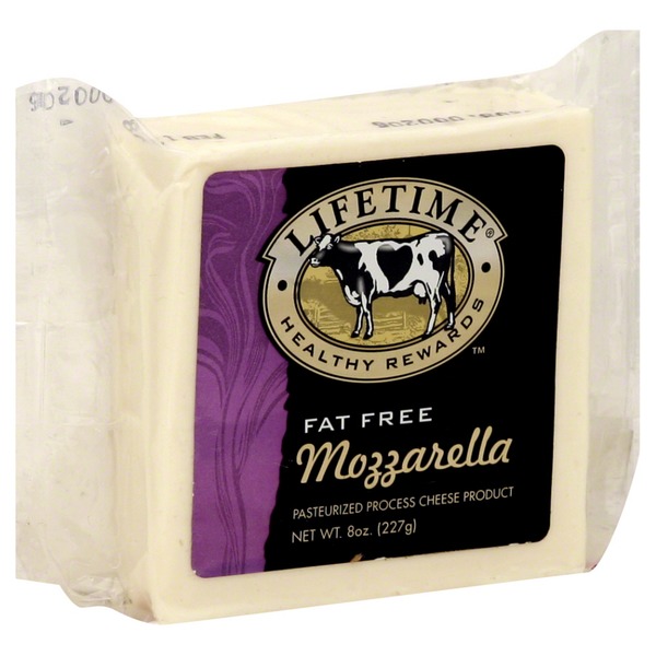 Lifetime Cheese Product, Pasteurized Process, Mozzarella (8 oz) Instacart