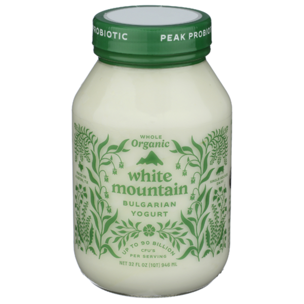 White Mountain Organic Bulgarian Yogurt Same-Day Delivery or
