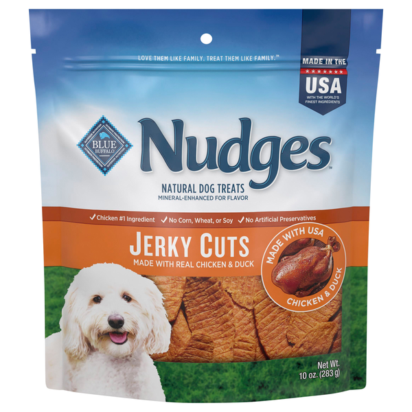 Blue Buffalo Jerky Cuts Natural Chicken & Duck Dog Treats