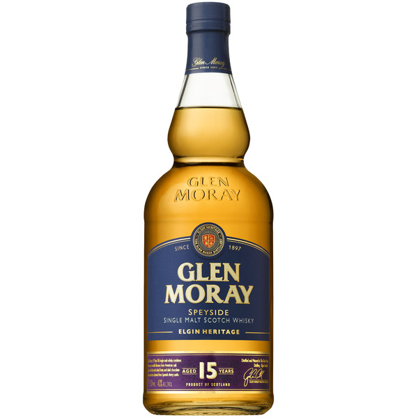 GLEN MORAY 15年 シングルモルトウイスキー　古酒　オールドボトル Glen Moray 15 Year Old Single Malt Scotch Whisky, 750ml, 80 Proof
