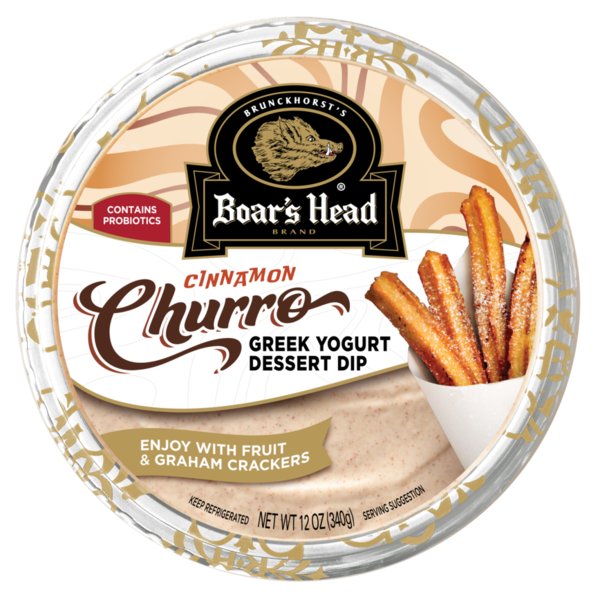 Boar's Head Greek Yogurt Cinnamon Churro Dessert Dip Same-Day