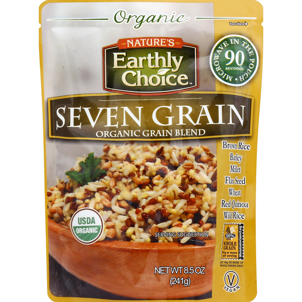 Nature's Earthly Choice Grain Blend, Organic, Seven Grain