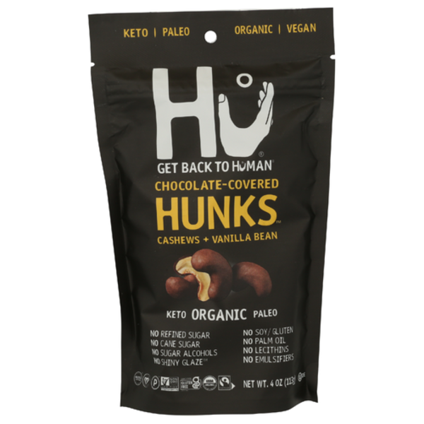 Hu Organic Cashews & Vanilla Bean Chocolate-Covered Hunks