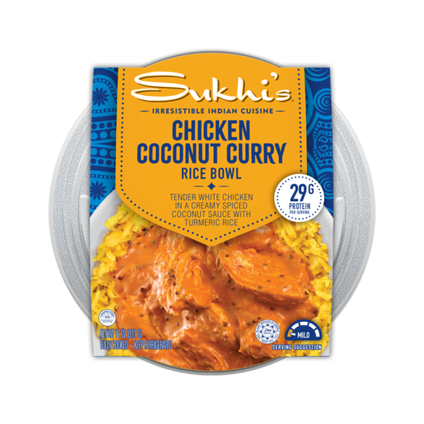 Sukhi's Chicken Coconut Curry Rice Bowl Refrigerated