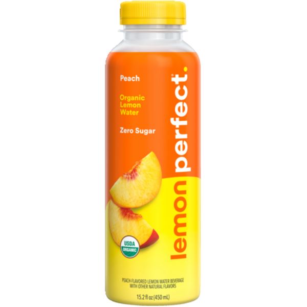 Lemon Perfect Organic Peach Raspberry Hydrating Lemon Water