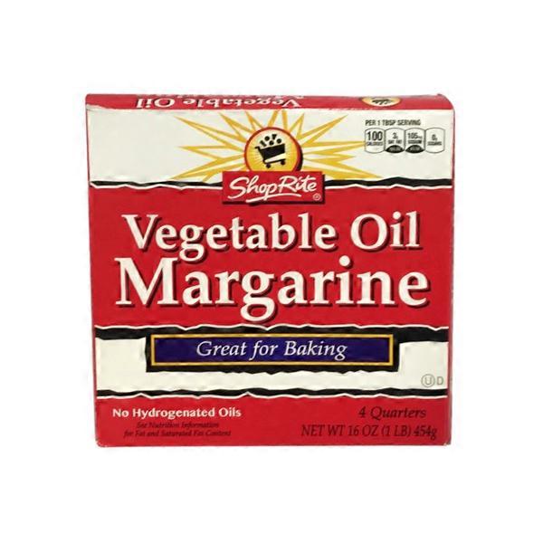 ShopRite Vegetable Oil Margarine (1 lb) Instacart