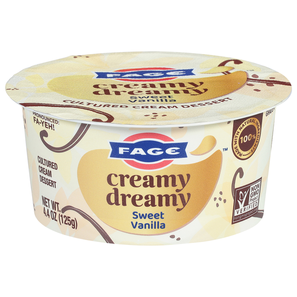 FAGE Sweet Vanilla Cultured Cream Dessert