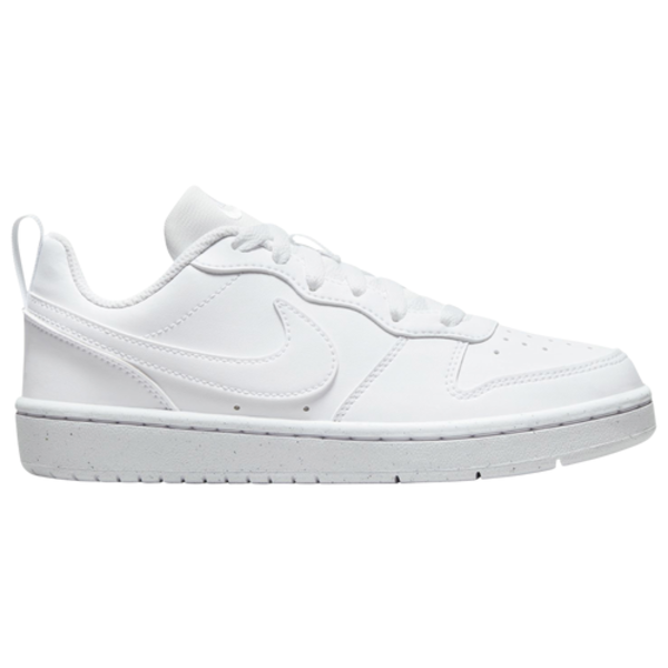 Nike Kids' Grade School Court Borough Low Recraft Shoes - White