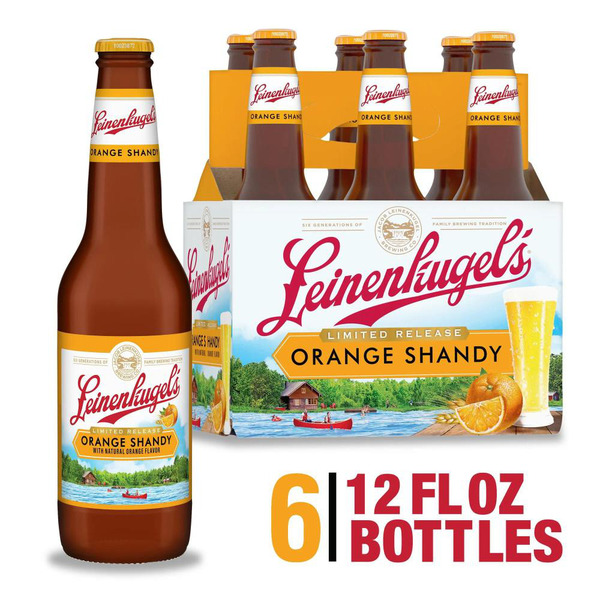 Leinenkugel's Orange Shandy White Mocha Stout Beer 6 Pack, 12 fl