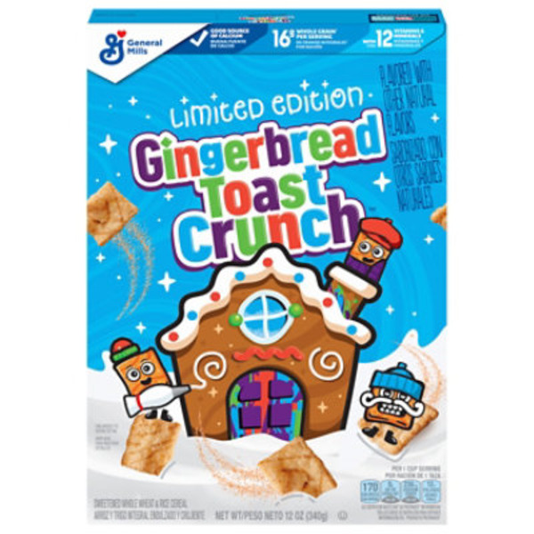 Gingerbread Toast Crunch Cereal