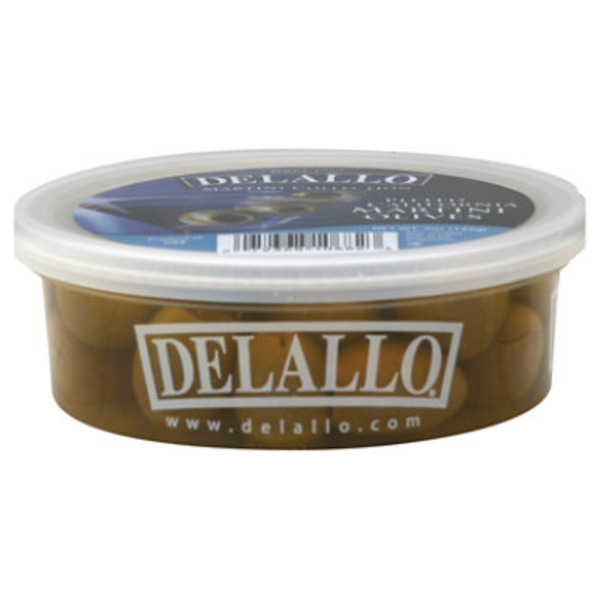 DeLallo Martini Olives, Pitted California