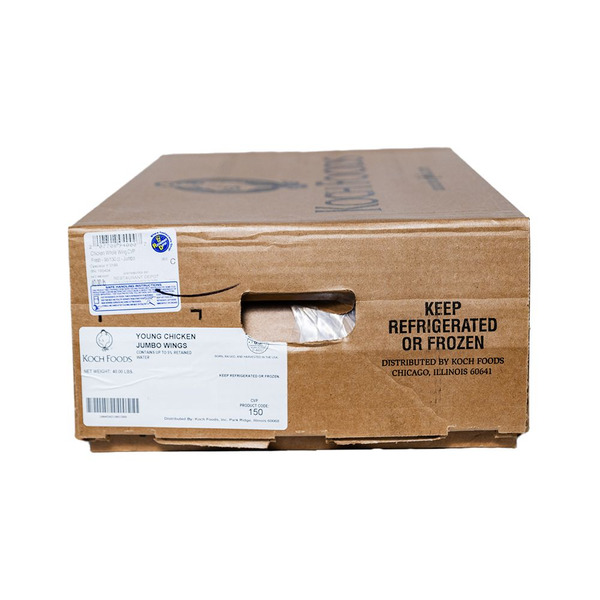 Whole Jumbo Chicken Wings - 96-130 ct