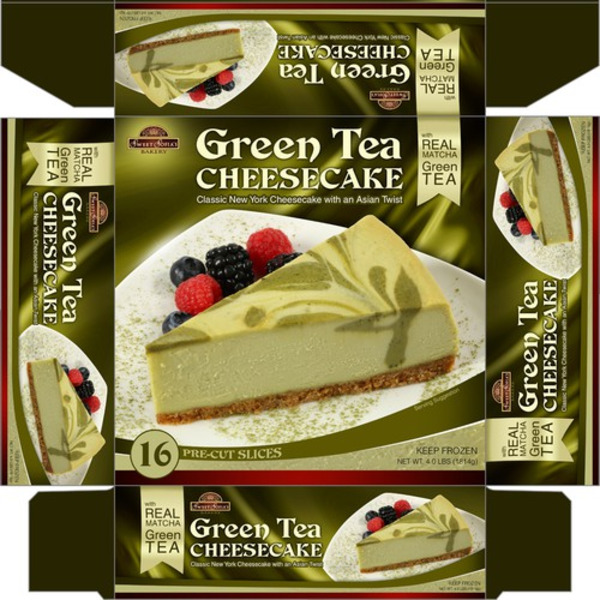 Sweet Sofia's - Green Tea Cheesecake, 4 lb