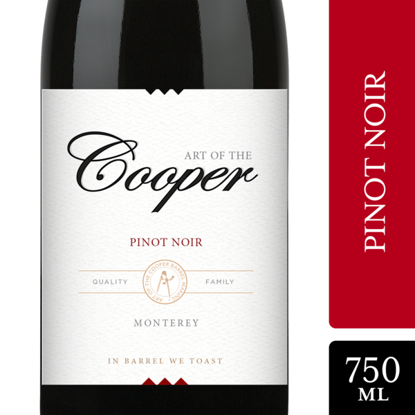 Art of the Cooper Pinot Noir Red Wine California 750mL Same-Day