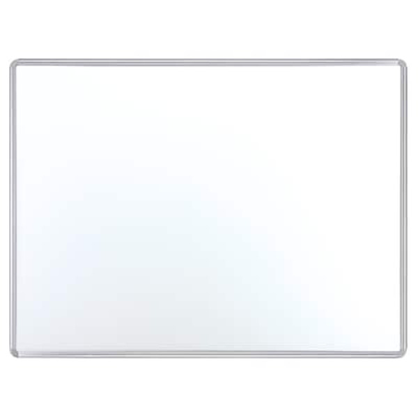 Quartet 2574 4' x 3' Euro Style Aluminum Frame Magnetic Dry-Erase Whiteboard