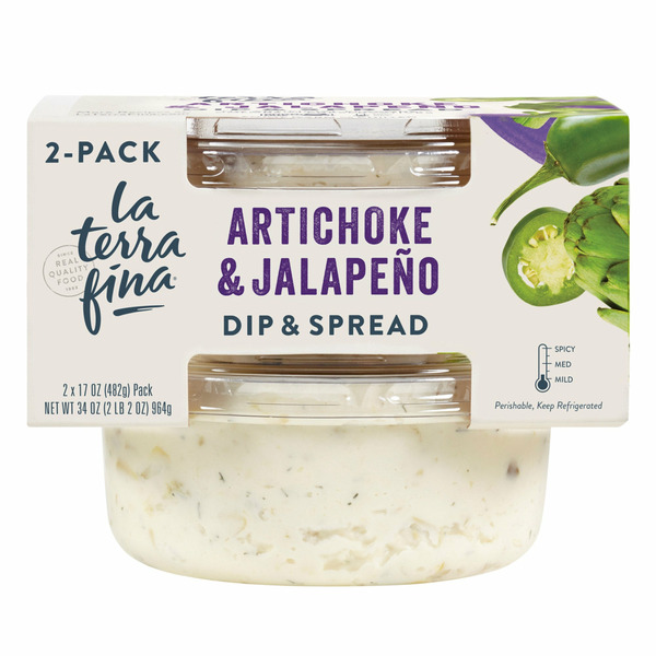 Artichoke & Jalapeno Dip, 2 x 17 oz