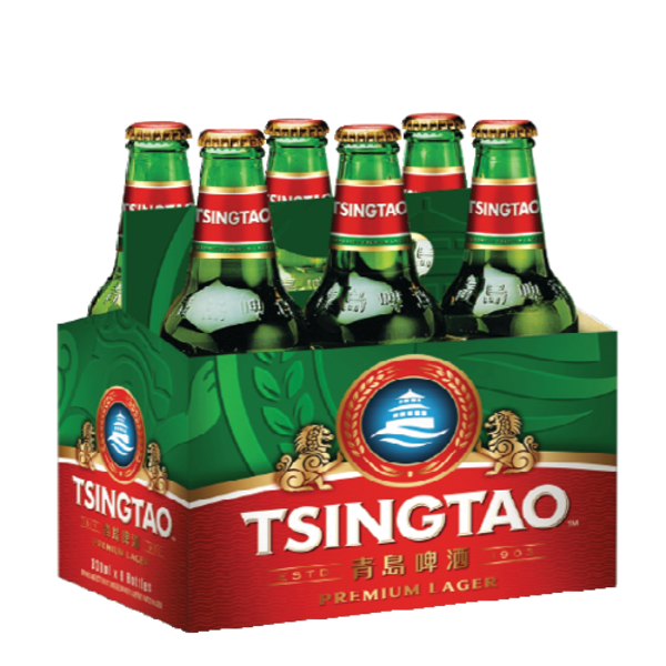 Tsingtao Beer 6 Pack Bottles