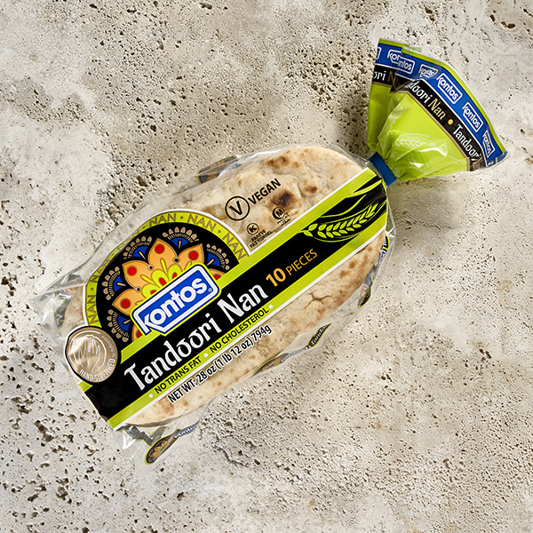 Kontos - Tandoori Nan Bread - 28oz - 12/10ct
