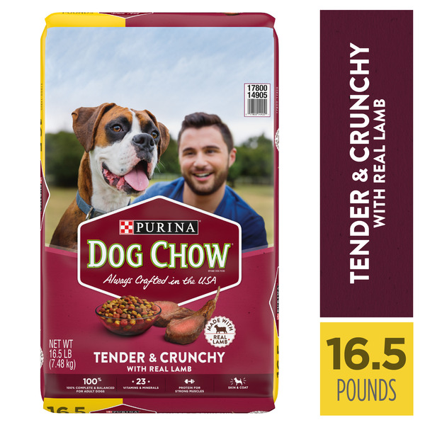 Food Lion Purina Dog Chow Dry Dog Food, Tender Crunchy With Real
