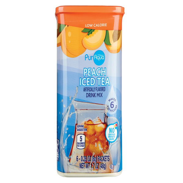 Fit & Active 12 Quart Peach Tea Drink Mix Same-Day Delivery