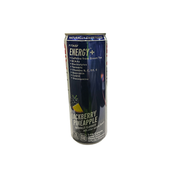 Lifeaid Beverage Company Energy+, Blackberry Pineapple