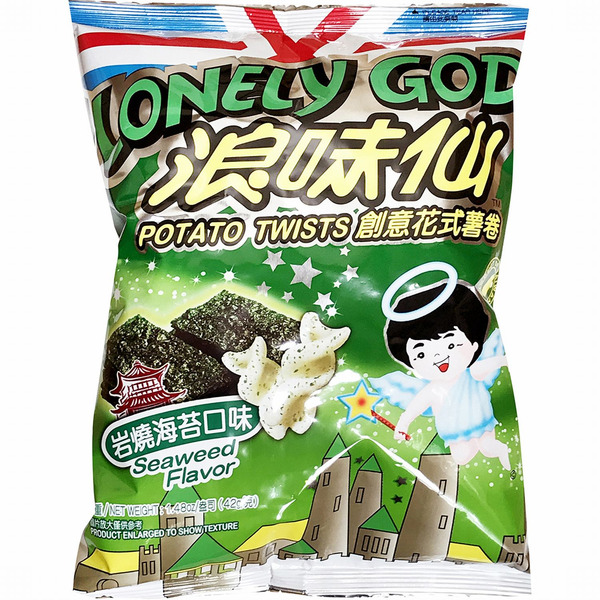 Want-Want Lonely God Roasted Seaweed Flavor Snack