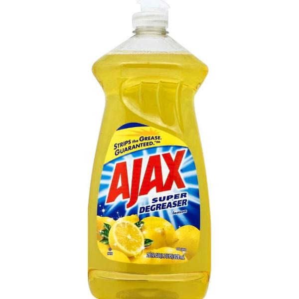 Ajax - Lemon Scented Liquid Dish Soap - 9/28 oz