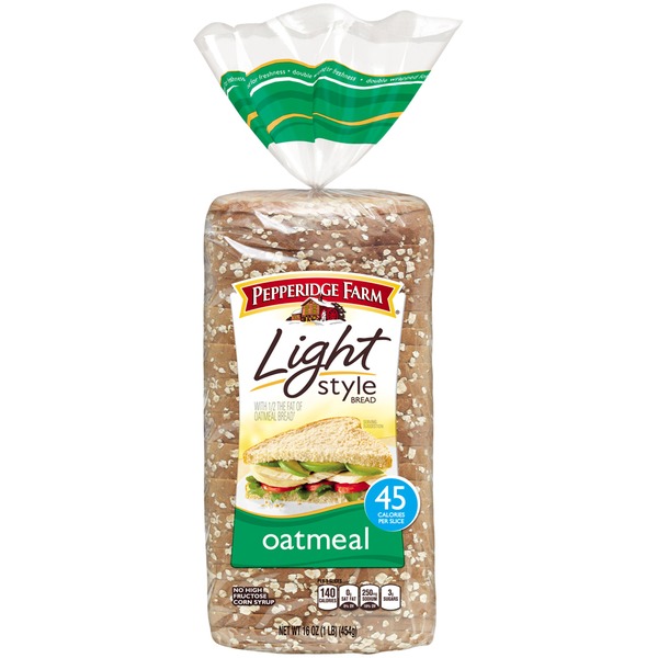 Pepperidge Farm Fresh Bakery Light Style Oatmeal Bread (16 oz) from