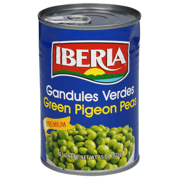 Iberia Green Pigeon Peas, Premium