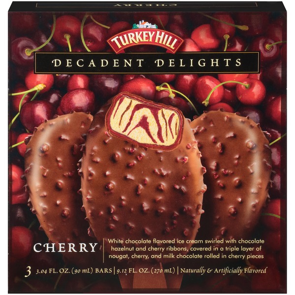Turkey Hill Cherry Ice Cream Bars (9.12 fl oz) Instacart