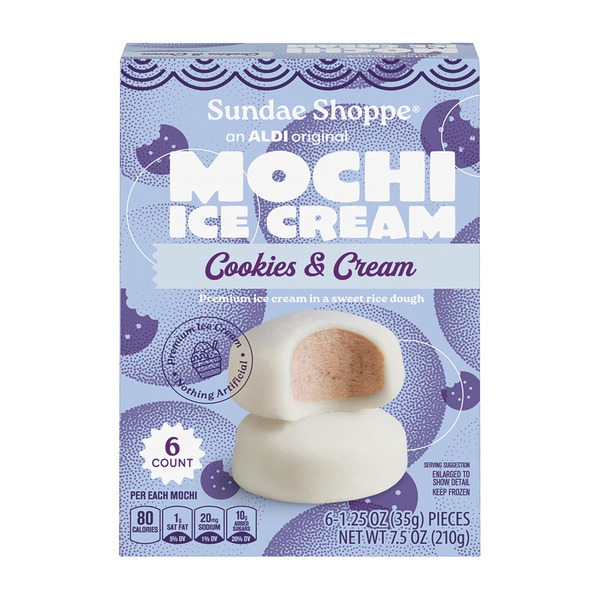 Sundae Shoppe Cookies and Cream Mochi