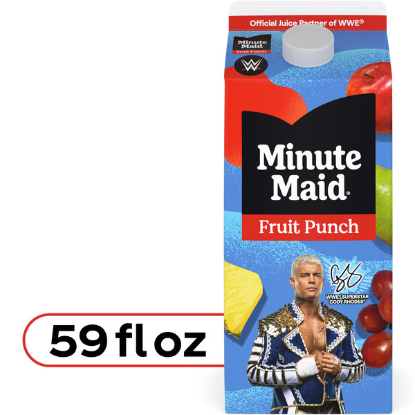Minute Maid Fruit Punch Juice Drink Carton